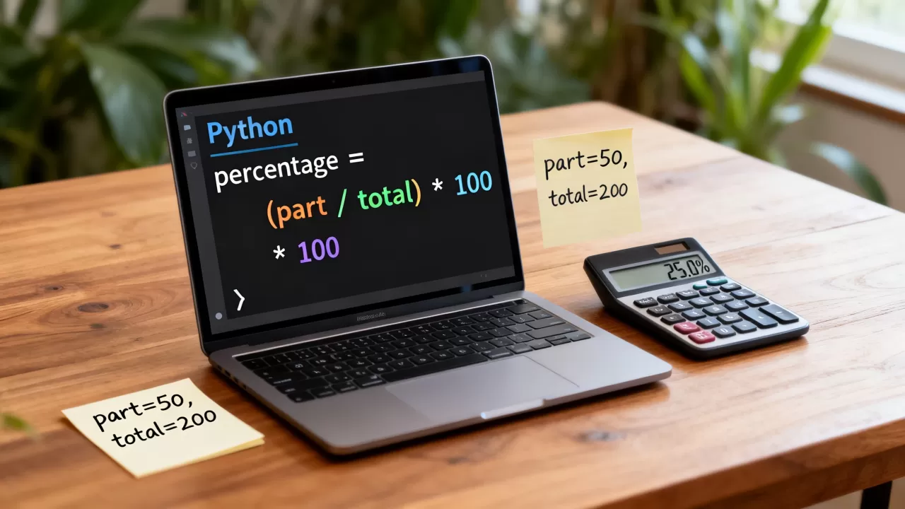 Python中如何计算百分比？Python计算百分比代码