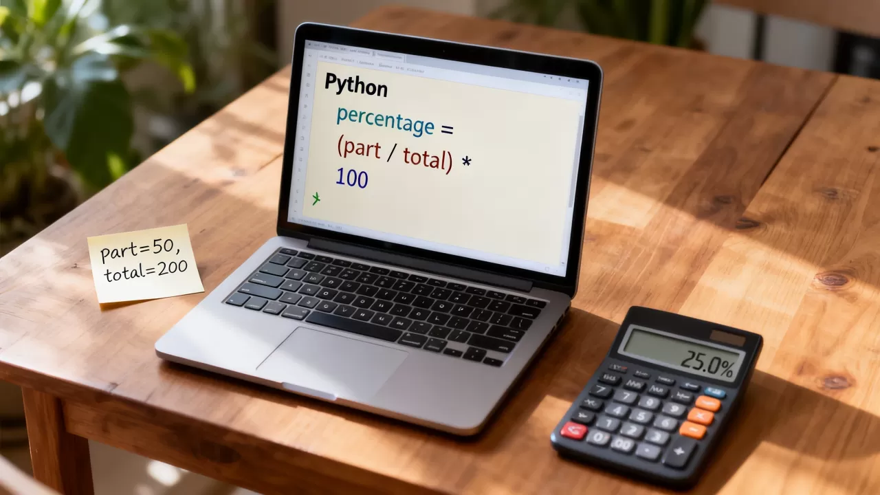 Python中如何计算百分比？Python计算百分比代码