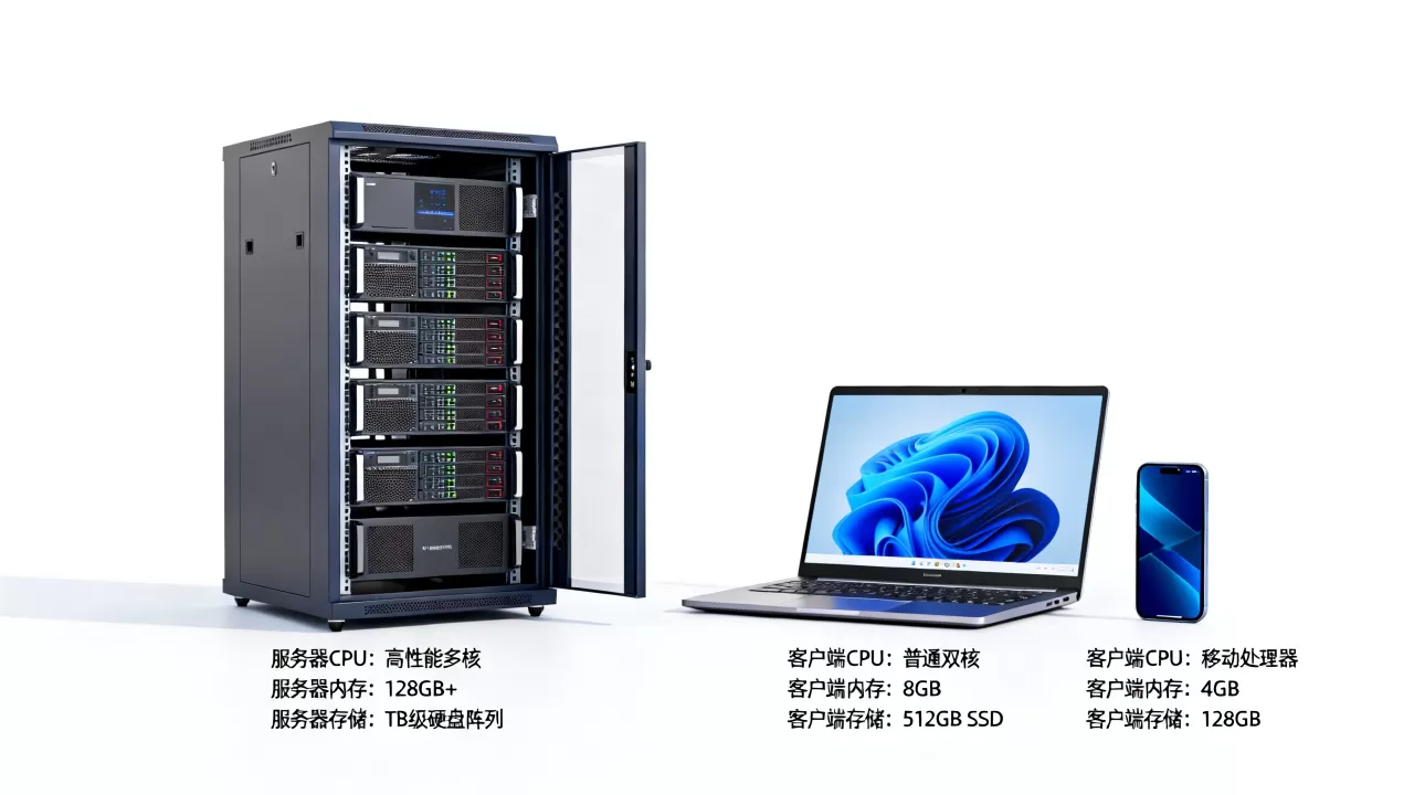服务器和客户端配置有什么区别？服务器客户端配置差异详解