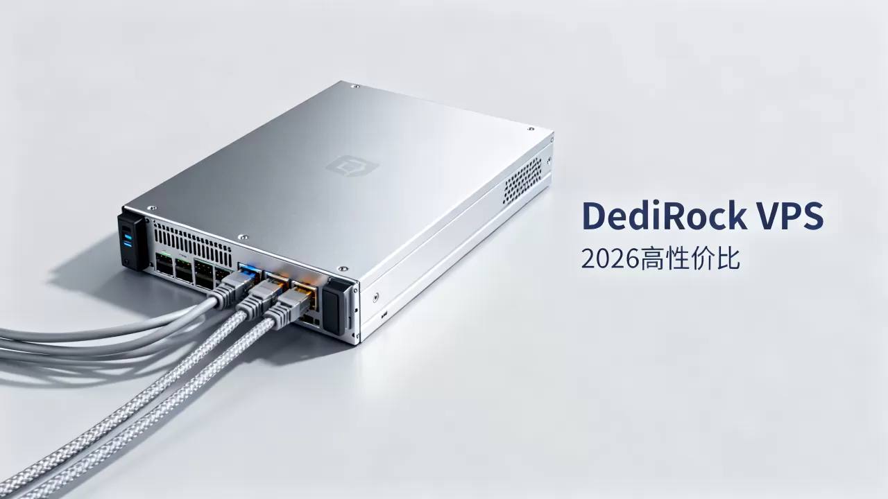 DediRock美国VPS便宜吗？2026年高性价比VPS推荐