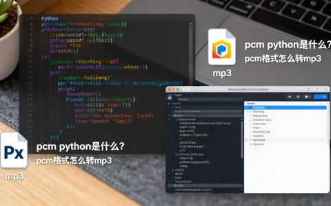 pcm python是什么？pcm格式怎么转mp3