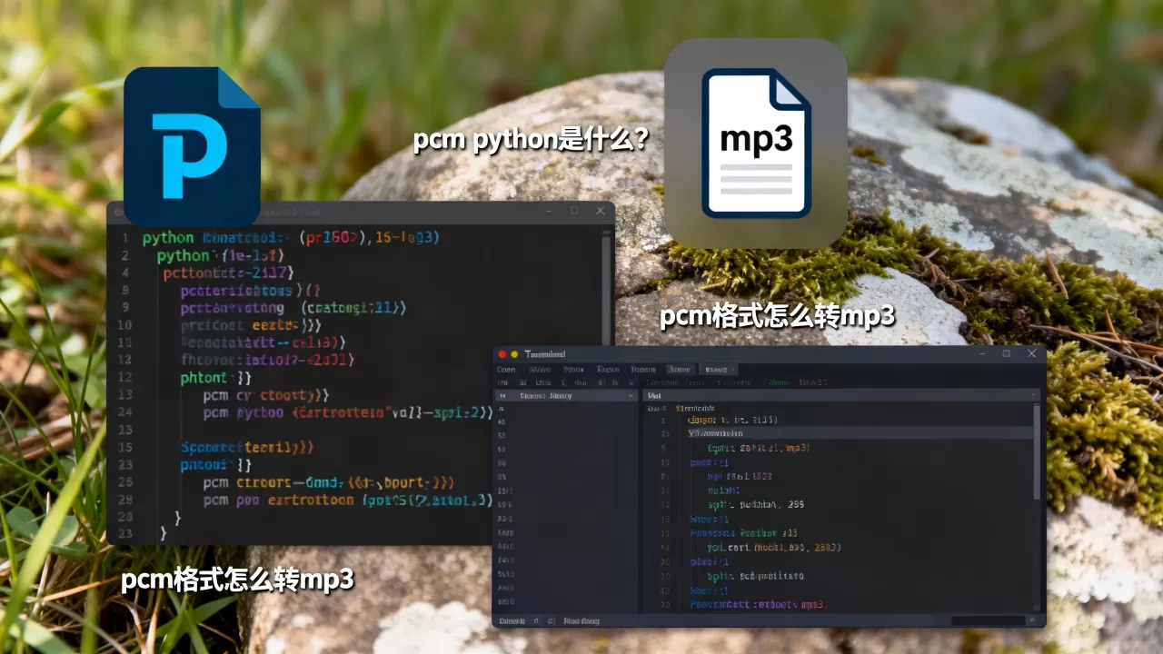 pcm python是什么?pcm格式怎么转mp3 pcm python是什么?pcm格式怎么转mp3
