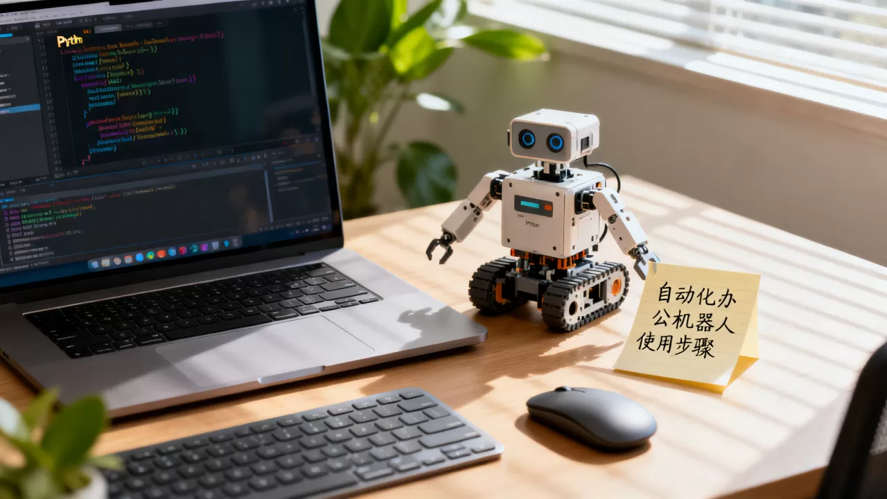 python robot怎么用?python自动化办公机器人教程 python robot怎么用?python自动化办公机器人教程