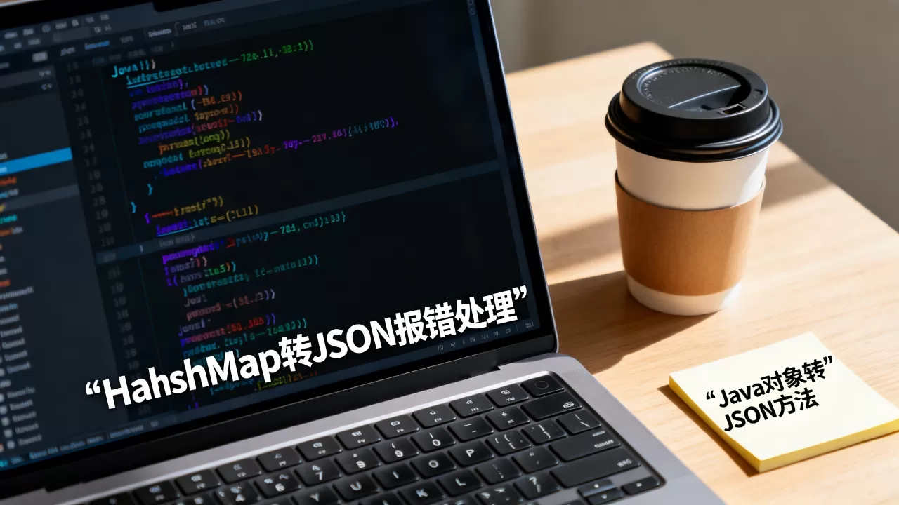 HashMap转JSON报错怎么办？Java对象转JSON字符串方法