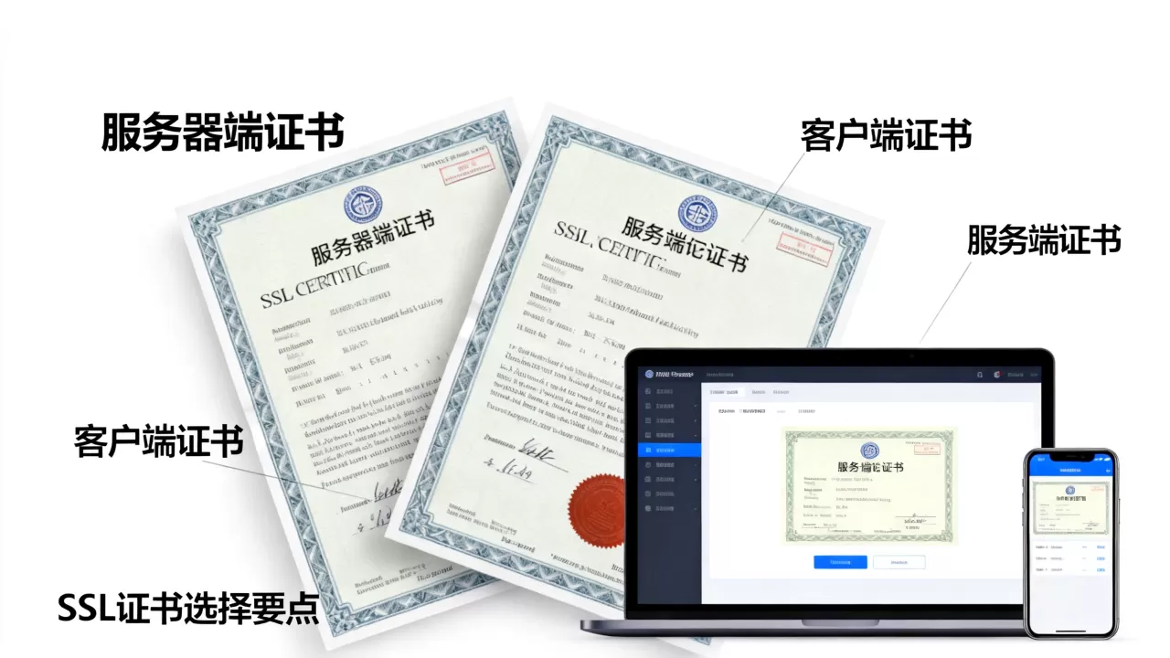 服务器端证书和客户端证书有什么区别？SSL证书怎么选择