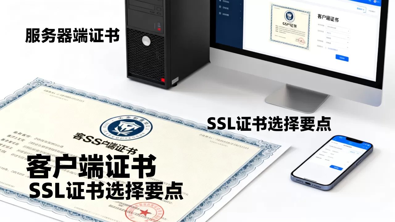 服务器端证书和客户端证书有什么区别？SSL证书怎么选择