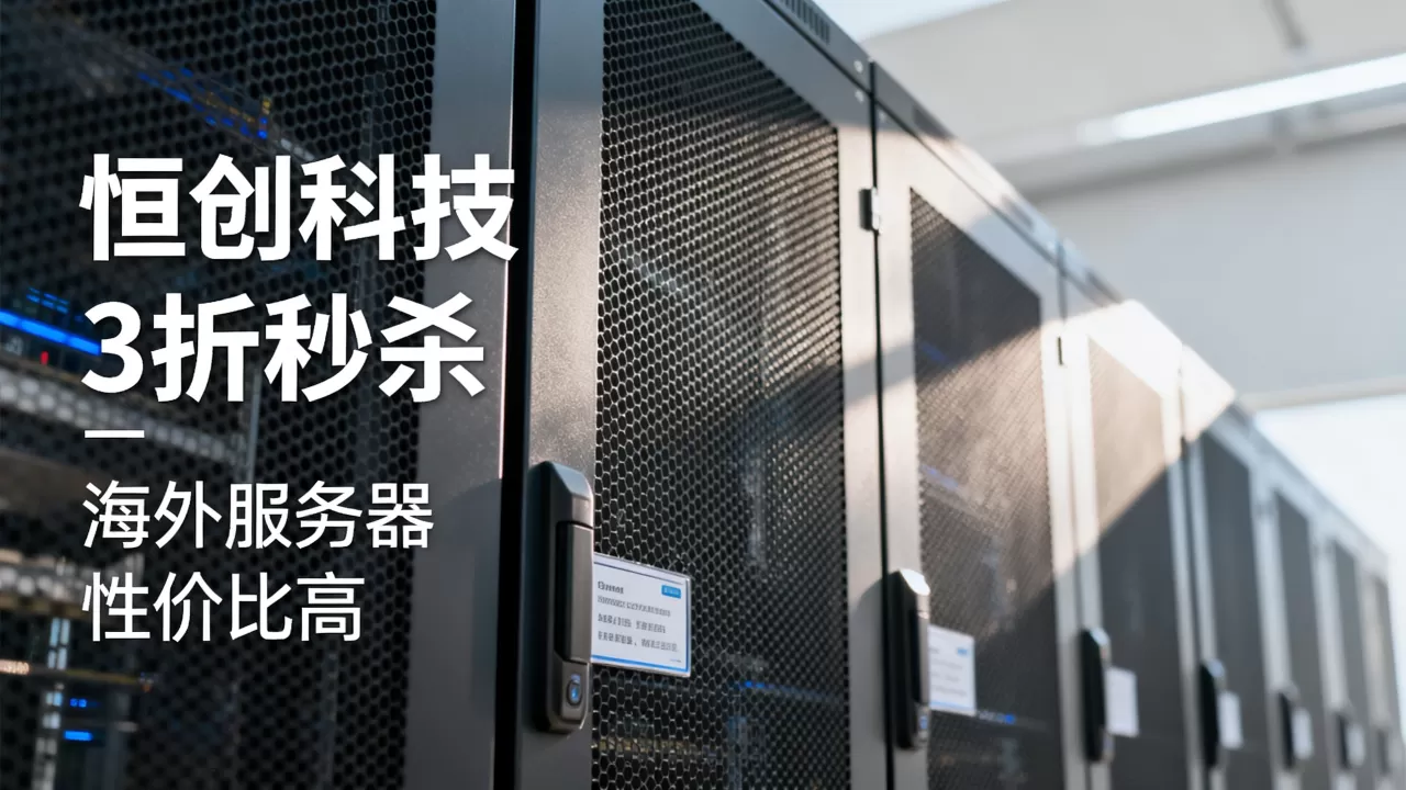 恒创科技海外服务器3折秒杀是真的吗？海外服务器哪个性价比高