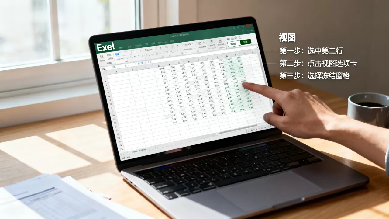 Excel如何锁定首行？Excel冻结首行方法
