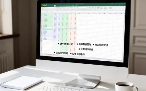 Excel排序怎么操作？excel排序功能详解