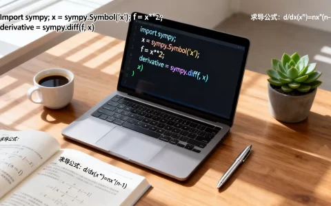 Python求导怎么做？python求导函数derivative怎么用