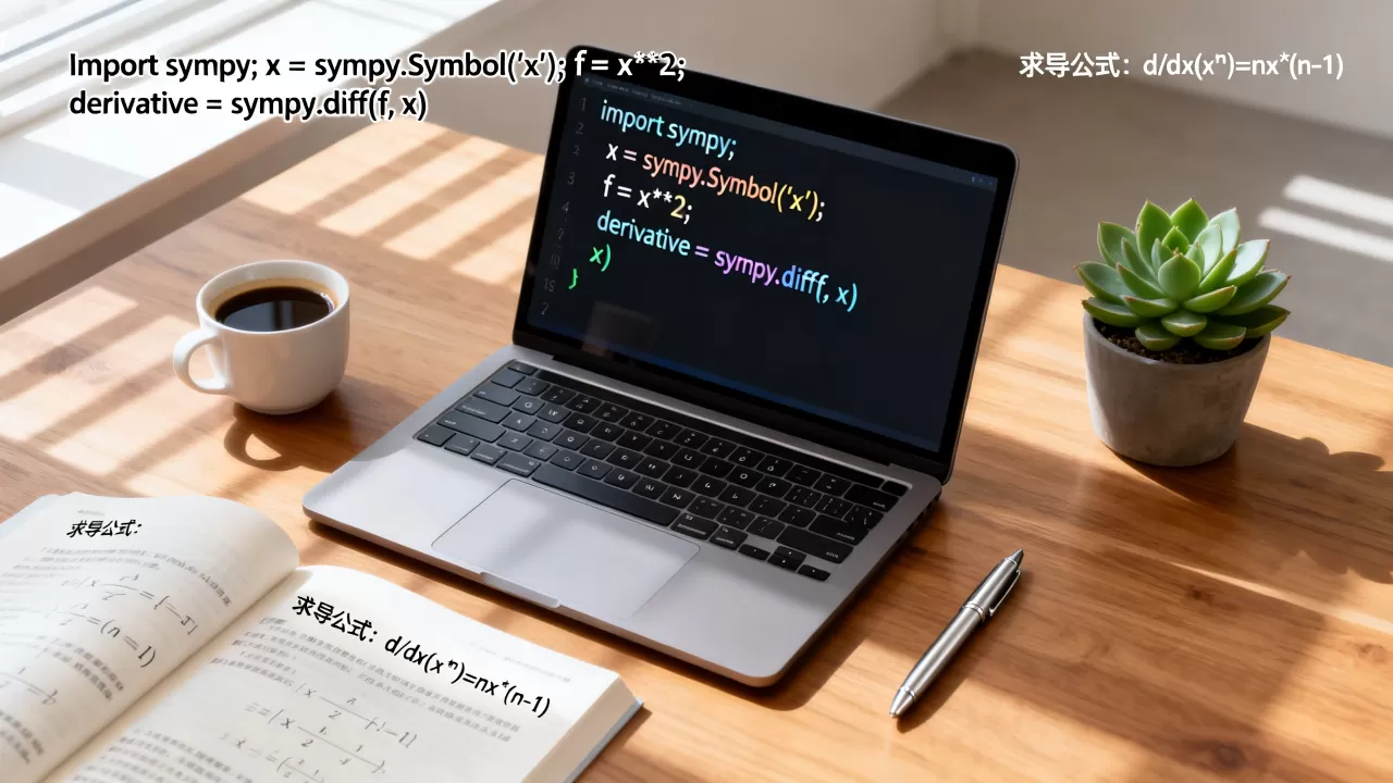 Python求导怎么做?python求导函数derivative怎么用 Python求导怎么做?python求导函数derivative怎么用