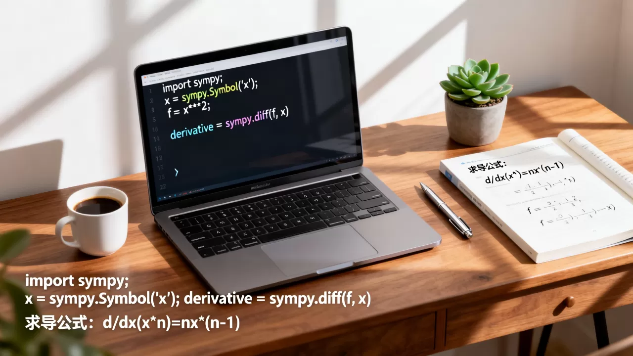 Python求导怎么做?python求导函数derivative怎么用 Python求导怎么做?python求导函数derivative怎么用