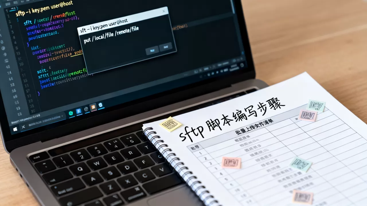 linux sftp脚本怎么编写？linux sftp批量上传文件脚本