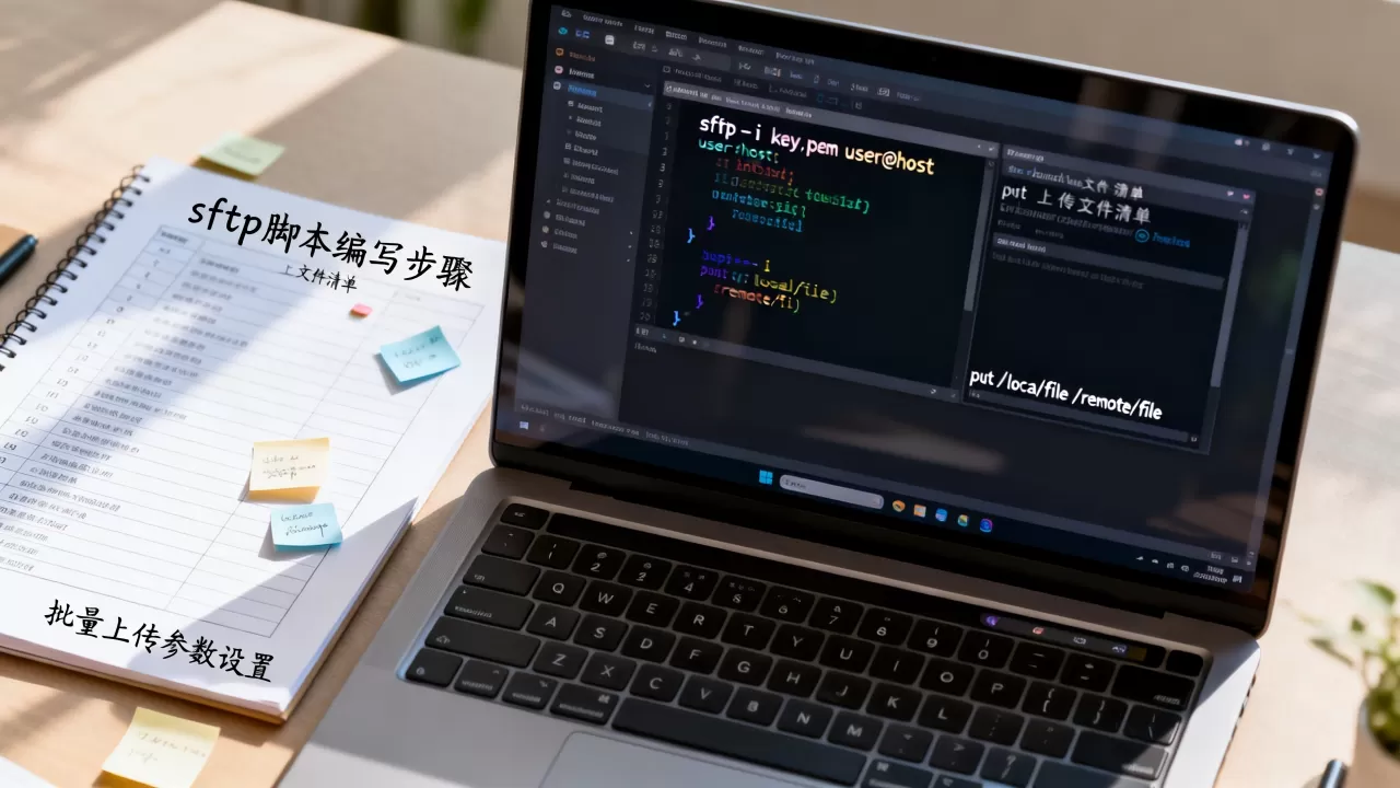 linux sftp脚本怎么编写？linux sftp批量上传文件脚本