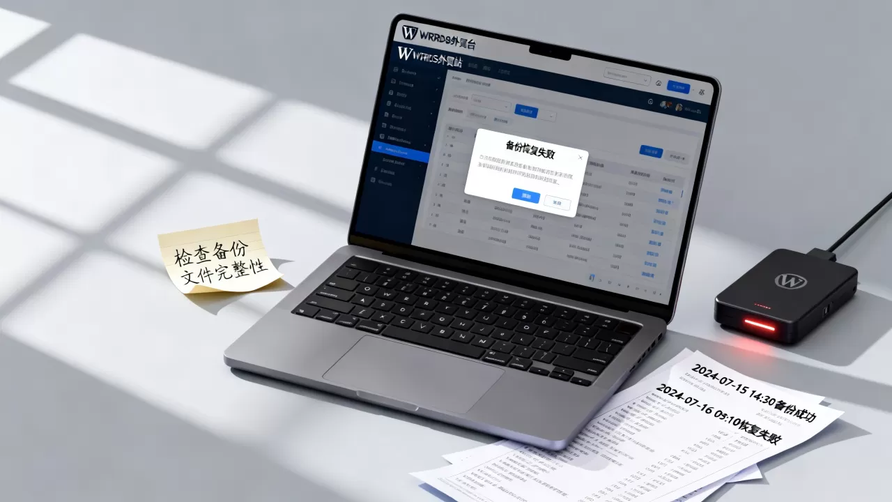 WordPress外贸站备份恢复失败怎么办?如何快速恢复数据 WordPress外贸站备份恢复失败怎么办?如何快速恢复数据