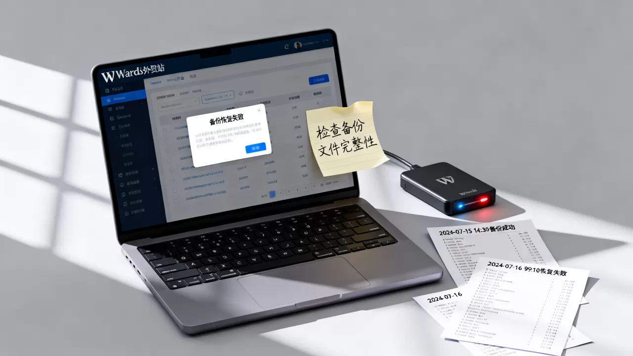 WordPress外贸站备份恢复失败怎么办?如何快速恢复数据 WordPress外贸站备份恢复失败怎么办?如何快速恢复数据