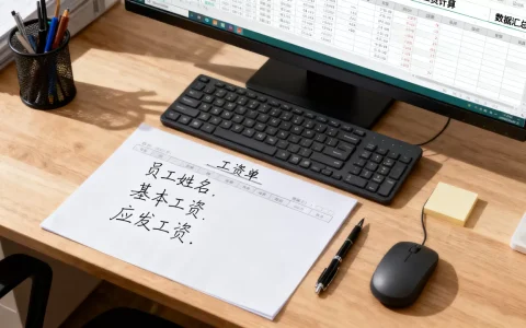 Excel工资单怎么做？如何快速制作Excel工资表