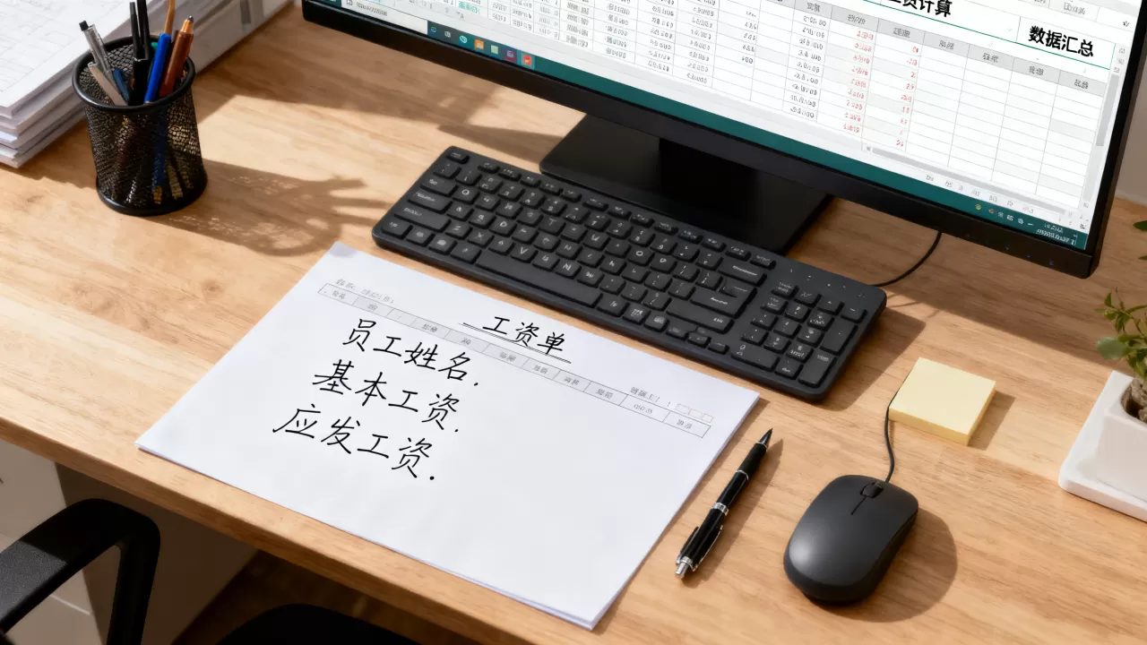 Excel工资单怎么做?如何快速制作Excel工资表 Excel工资单怎么做?如何快速制作Excel工资表