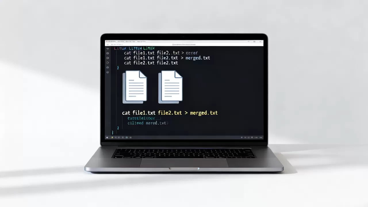 Linux文件怎么拼接？linux文件拼接命令