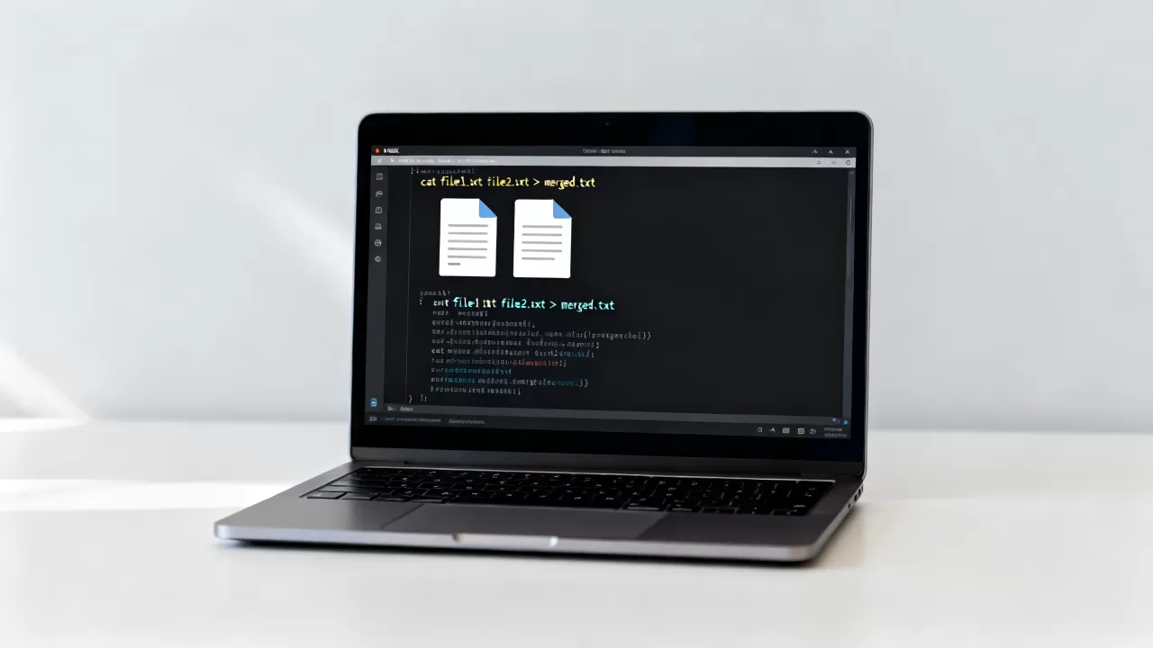 Linux文件怎么拼接？linux文件拼接命令