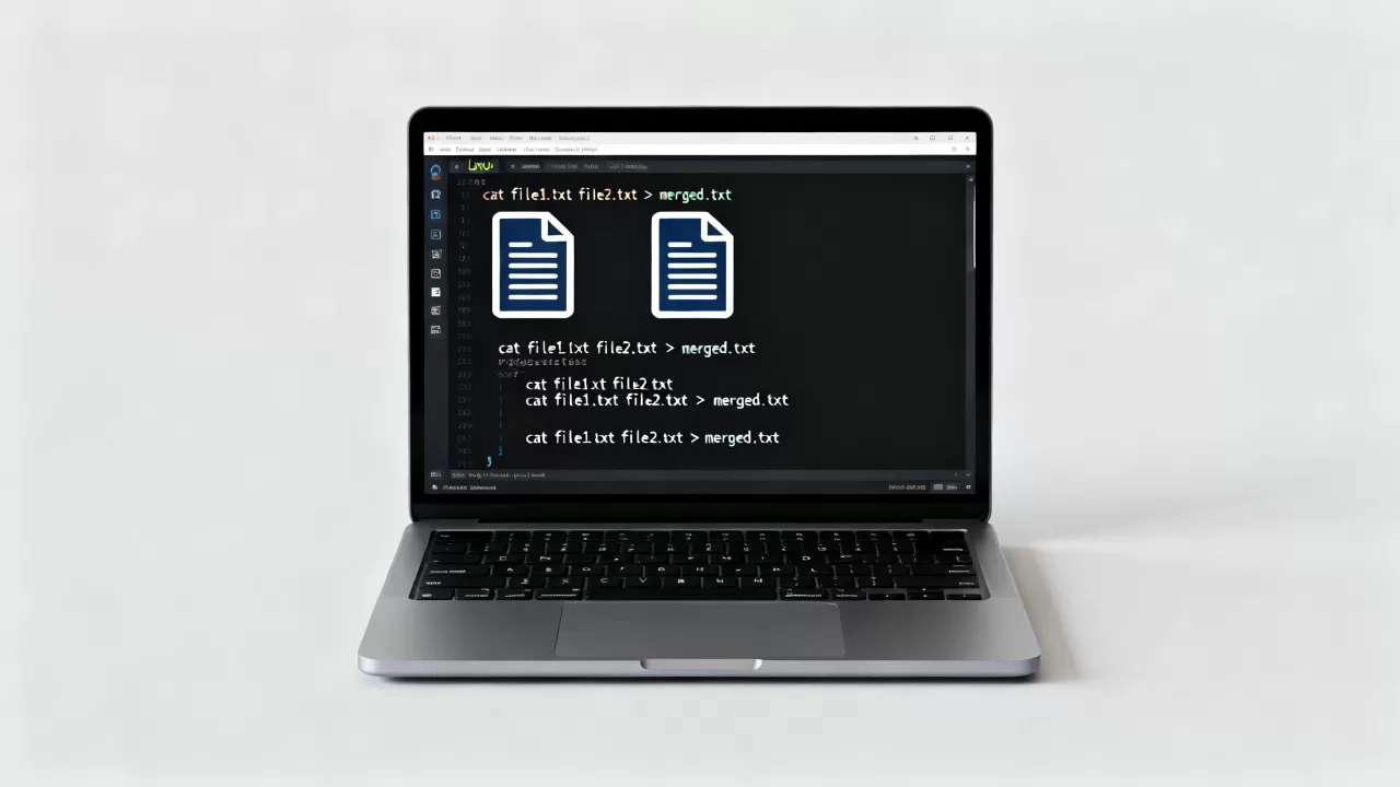 Linux文件怎么拼接？linux文件拼接命令