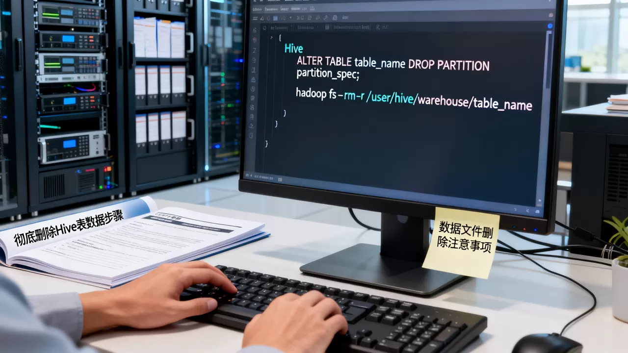 Hive数据库怎么删数据文件？如何彻底删除Hive表数据