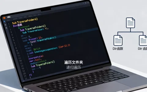 Excel VBA如何遍历文件夹？VBA递归遍历指定目录