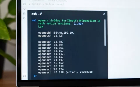 linux如何查看openssh版本？linux查看openssh版本命令