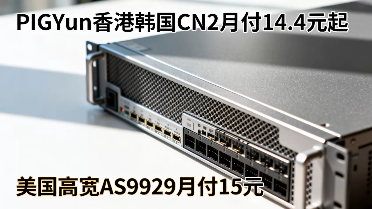 PIGYun香港韩国CN2月付14.4元起?美国高宽AS9929月付15元 PIGYun香港韩国CN2月付14.4元起?美国高宽AS9929月付15元