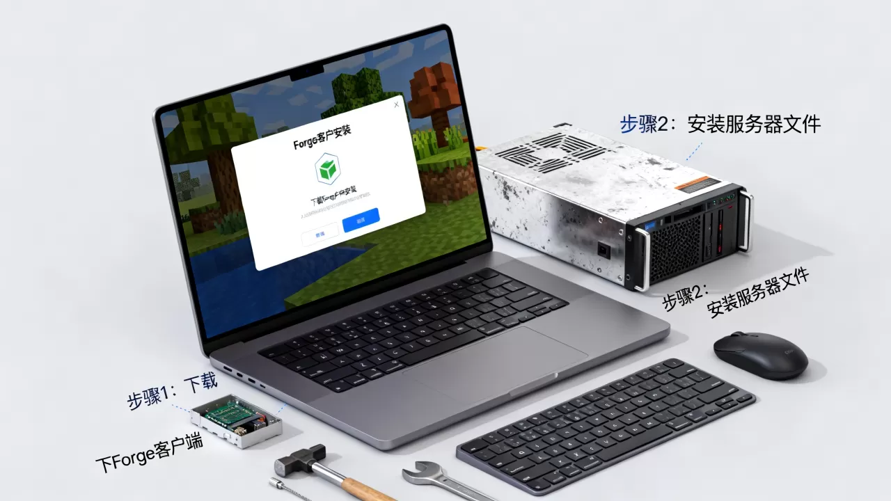 Forge客户端服务器怎么用?forge客户端服务器搭建教程 Forge客户端服务器怎么用?forge客户端服务器搭建教程