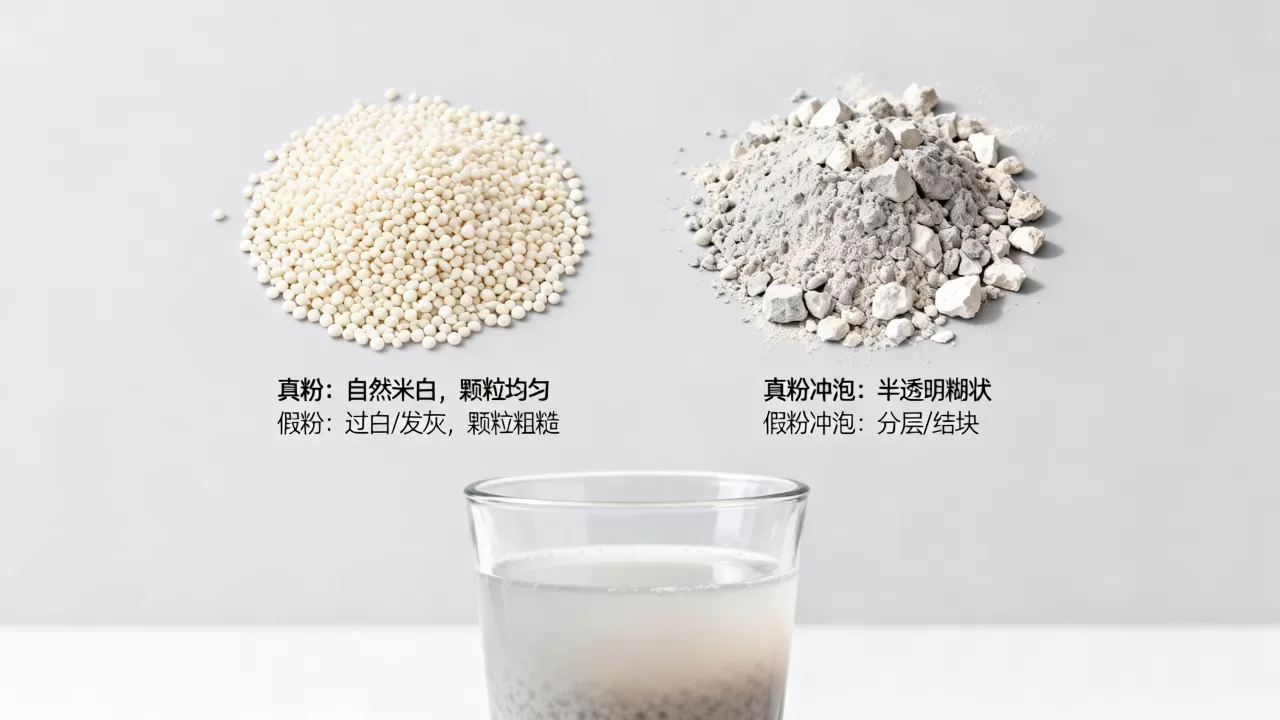 葛根粉怎么识别真假？葛根粉真假辨别方法