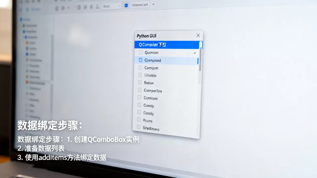 Python QComboBox怎么用?QComboBox下拉框数据绑定方法 Python QComboBox怎么用?QComboBox下拉框数据绑定方法