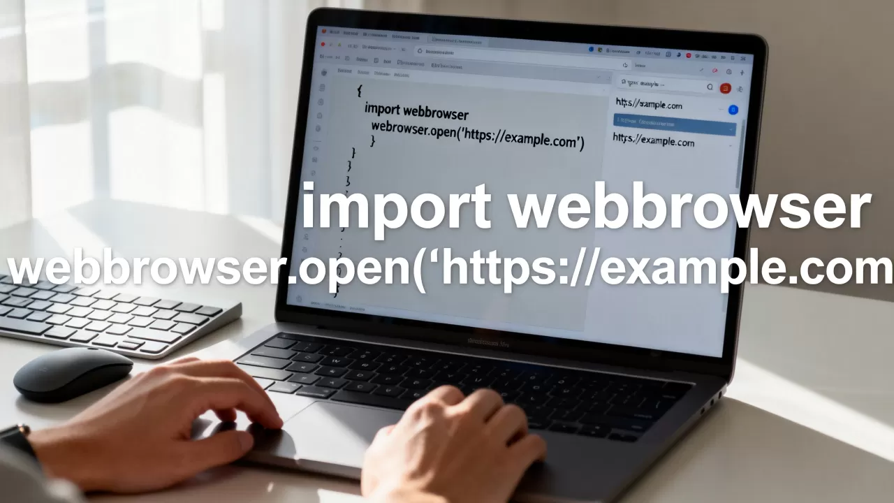 Python webbrowser模块怎么用?python自动化浏览器控制 Python webbrowser模块怎么用?python自动化浏览器控制