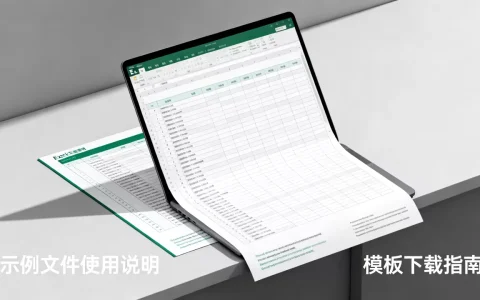 Excel示例文件怎么用？excel表格模板免费下载