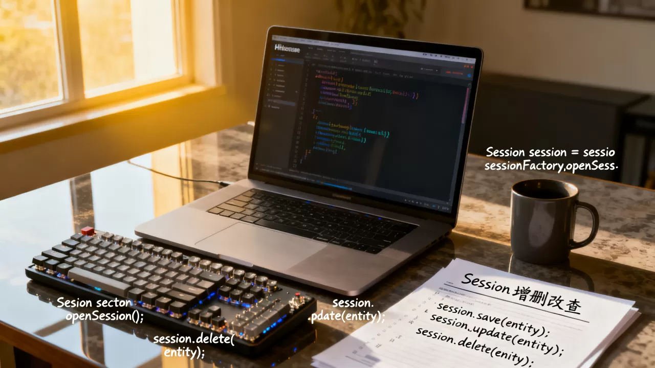 Hibernate通过session增删改查怎么实现？Java后端开发常用技巧