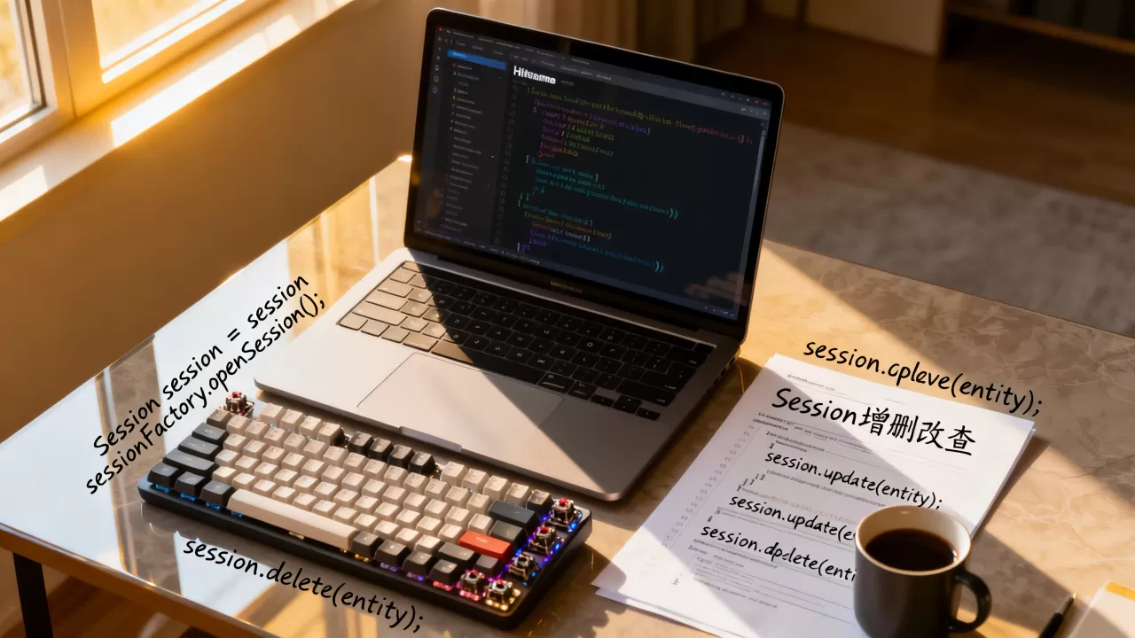 Hibernate通过session增删改查怎么实现？Java后端开发常用技巧
