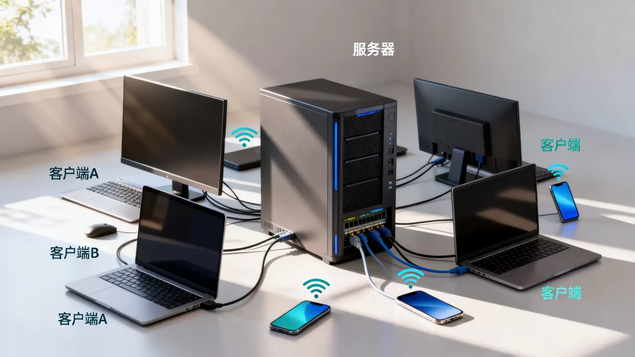 服务器如何区分不同客户端？服务器怎么识别唯一设备