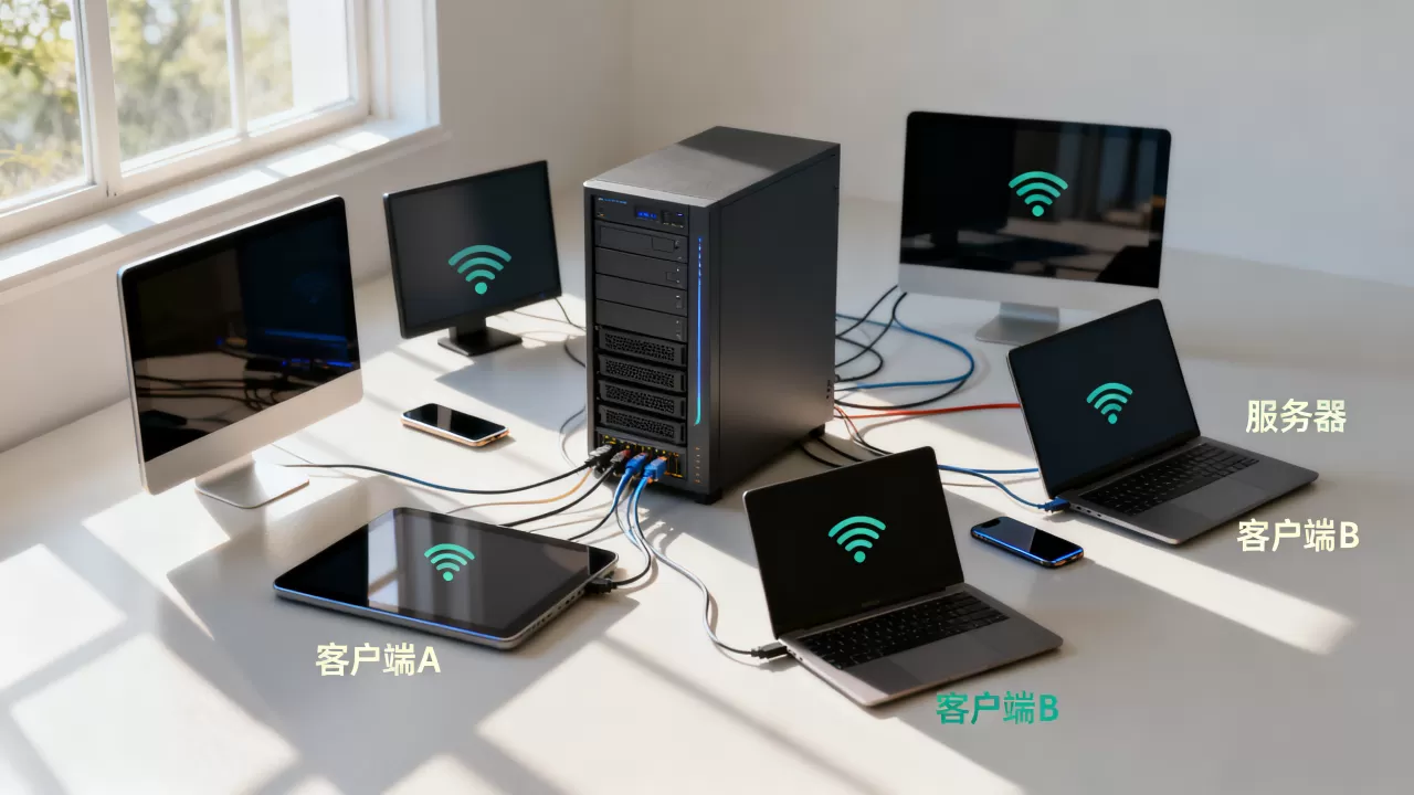 服务器如何区分不同客户端？服务器怎么识别唯一设备