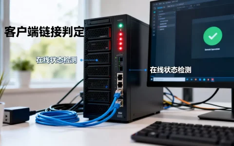 服务器怎么判定有客户端链接，如何检测服务器在线状态