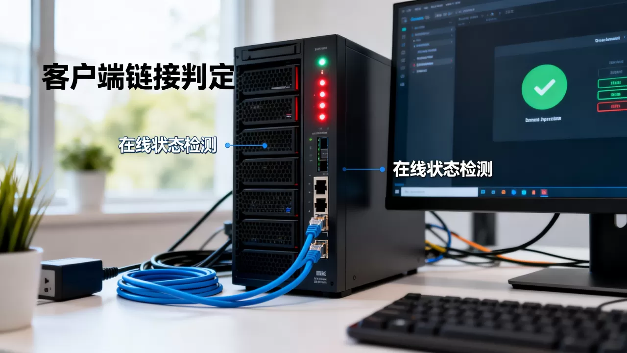 服务器怎么判定有客户端链接,如何检测服务器在线状态 服务器怎么判定有客户端链接,如何检测服务器在线状态