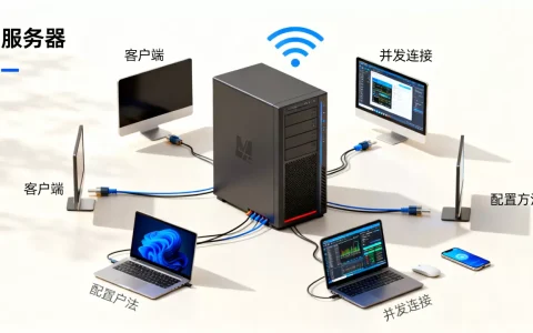 服务器怎么同时连接多个客户端？多客户端并发连接配置方法