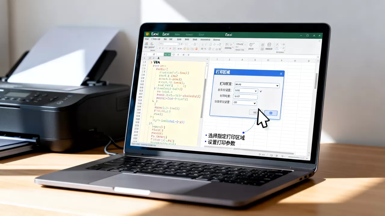 Excel VBA打印设置怎么调?vba自动打印指定区域 Excel VBA打印设置怎么调?vba自动打印指定区域