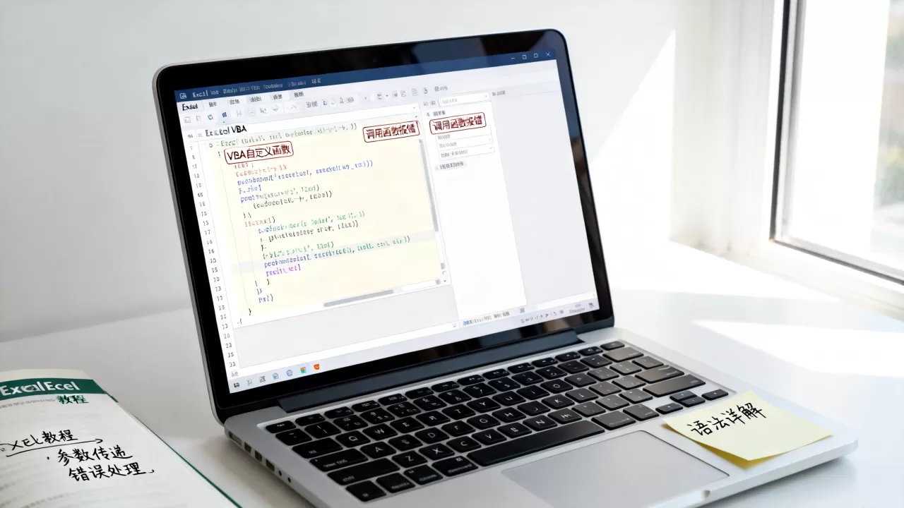 Excel VBA调用函数报错怎么办?VBA自定义函数语法详解 Excel VBA调用函数报错怎么办?VBA自定义函数语法详解