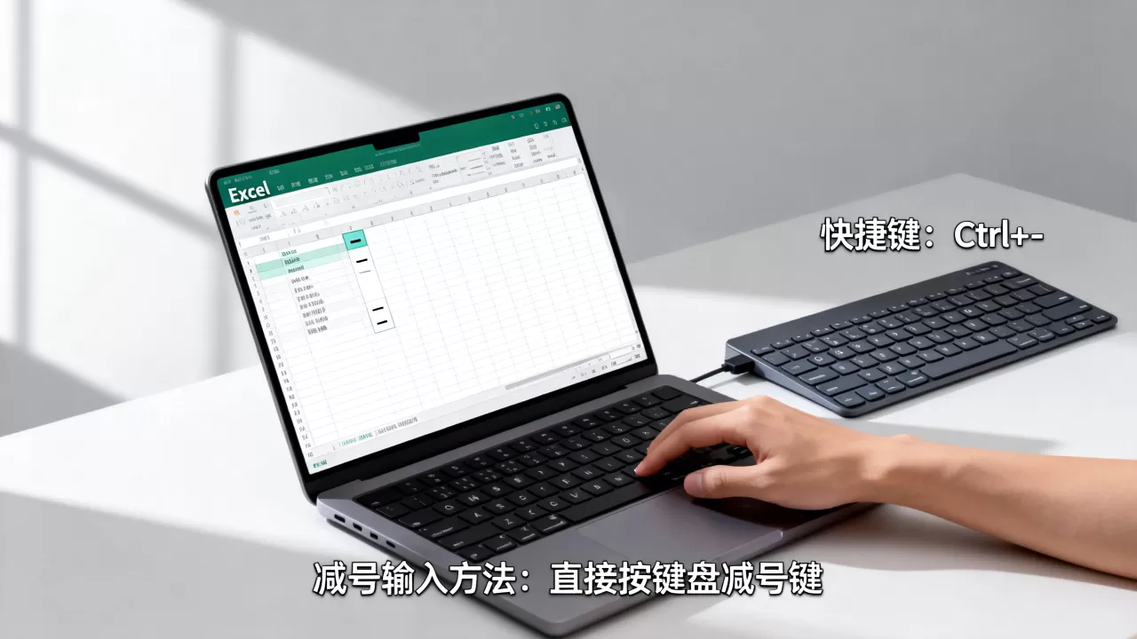 Excel减号怎么打?Excel减号快捷键 Excel减号怎么打?Excel减号快捷键