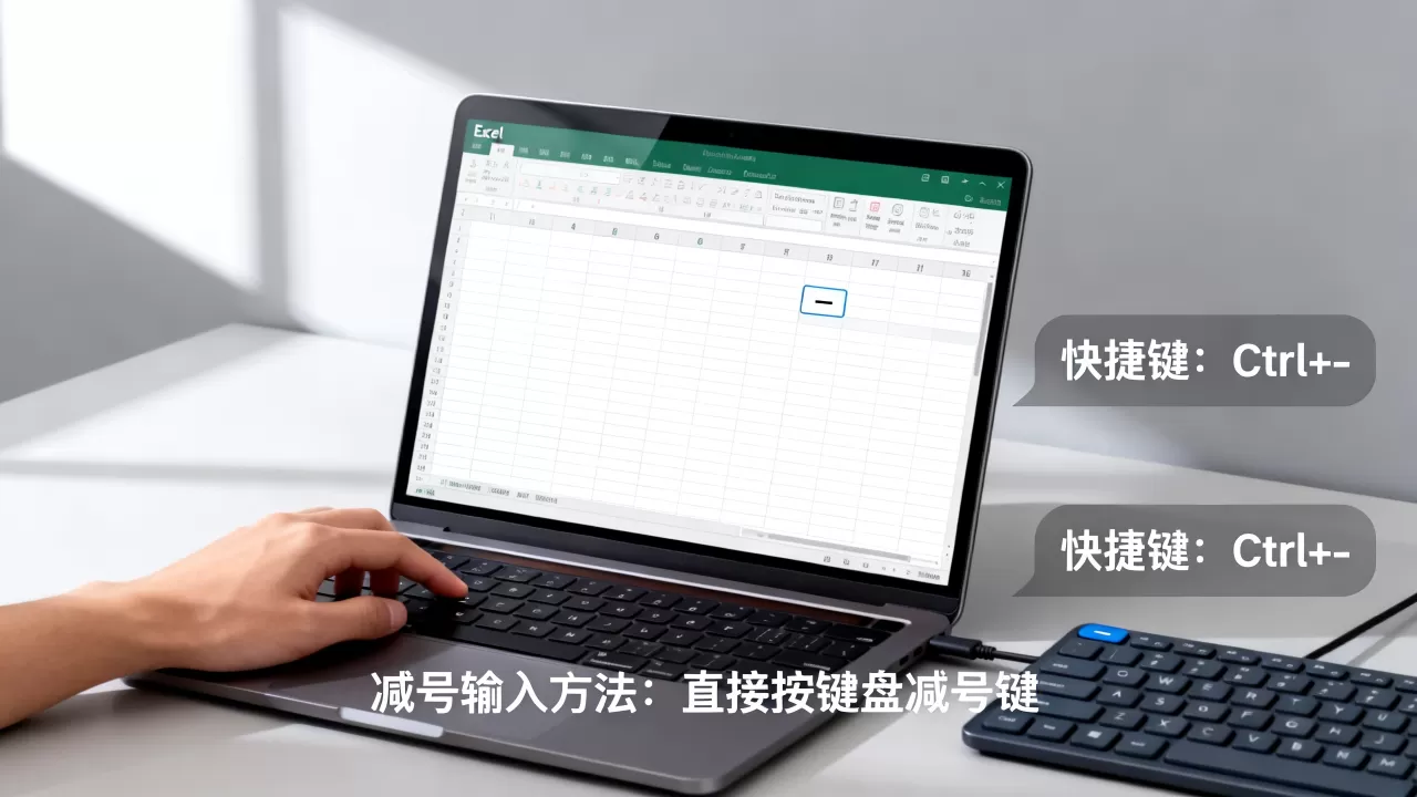 Excel减号怎么打?Excel减号快捷键 Excel减号怎么打?Excel减号快捷键