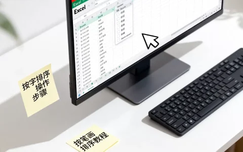 Excel按字排序怎么操作？Excel按笔画排序教程
