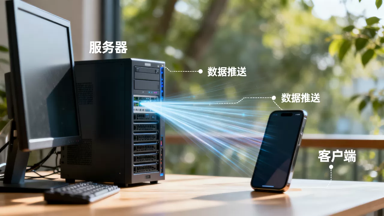 服务器为何主动推送数据？服务器主动向客户端发起数据