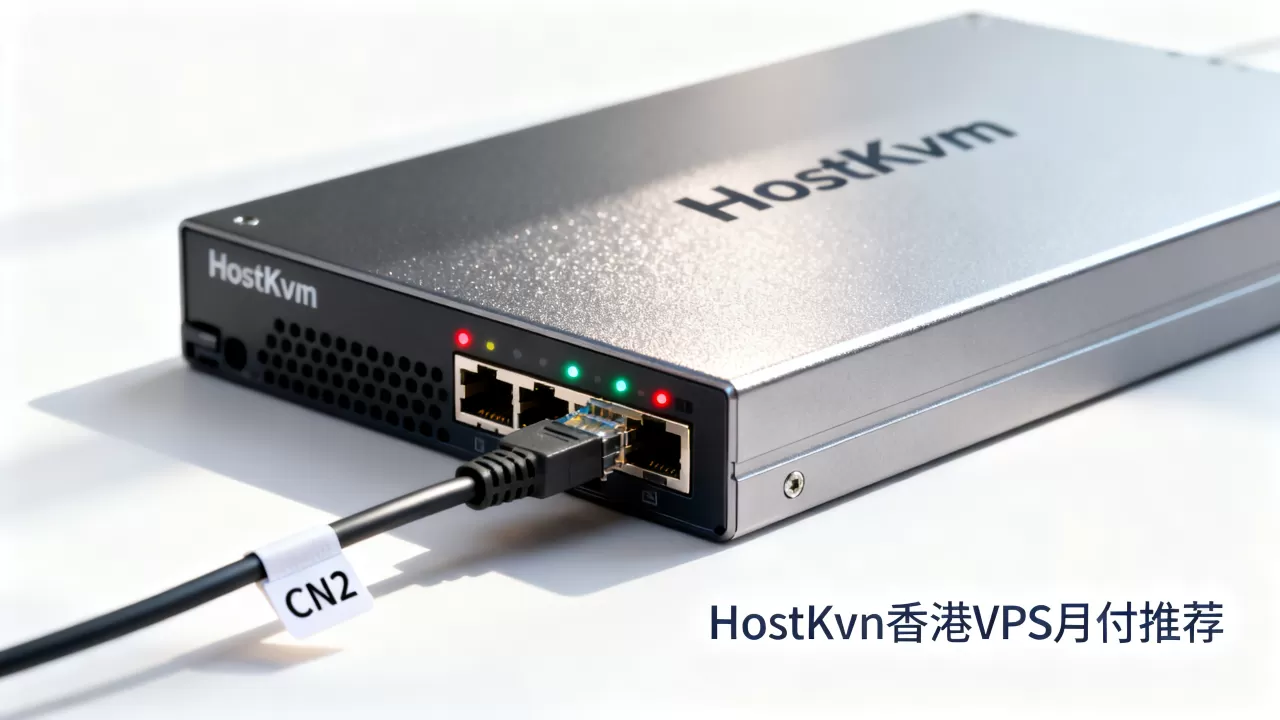 HostKvm做站机好用吗？香港CN2 VPS月付推荐