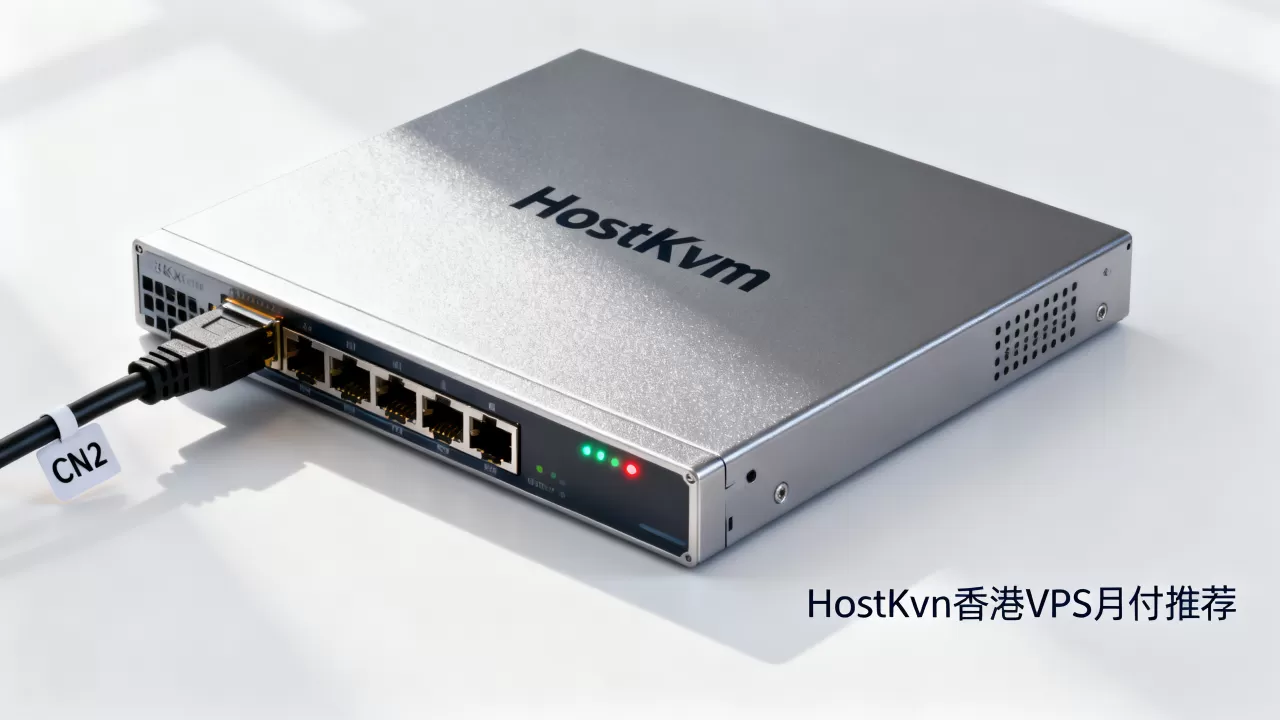 HostKvm做站机好用吗？香港CN2 VPS月付推荐