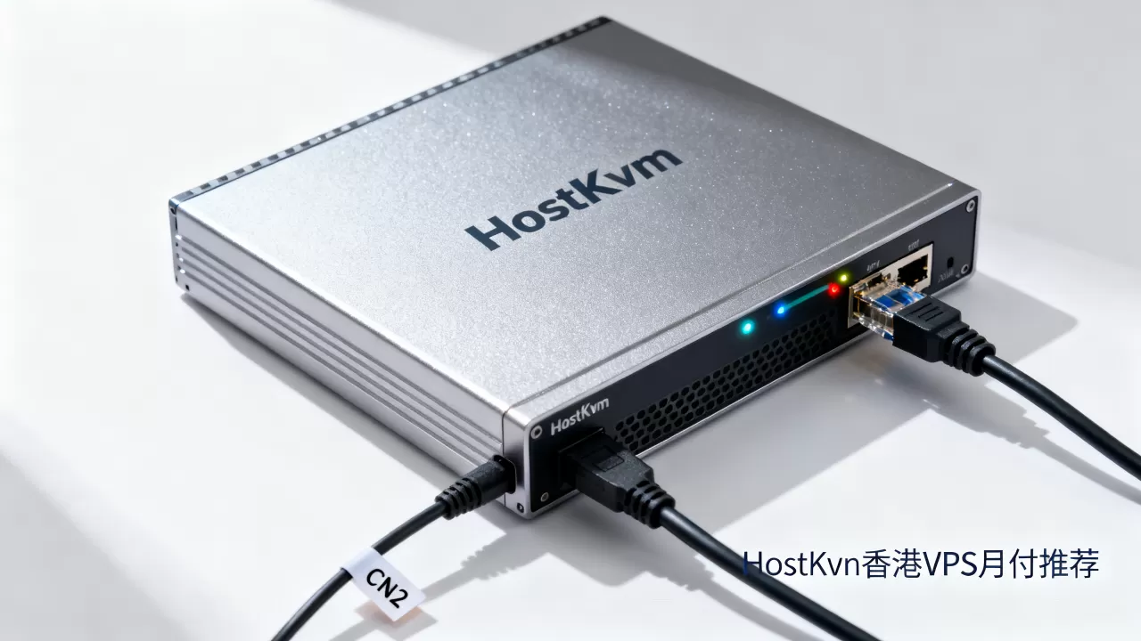HostKvm做站机好用吗？香港CN2 VPS月付推荐